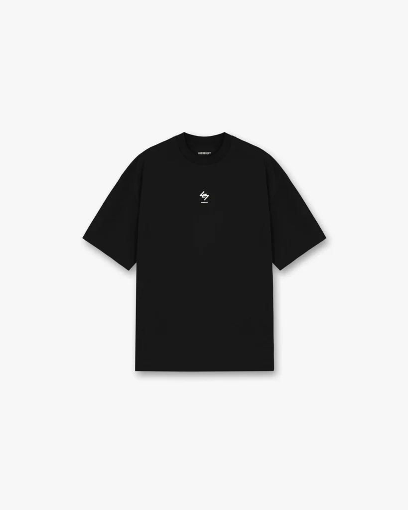 247 OVERSIZED BLACK T-SHIRT