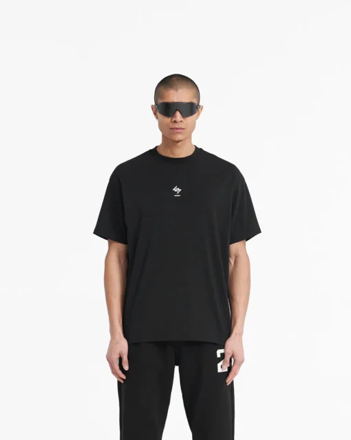 247 OVERSIZED BLACK T-SHIRT