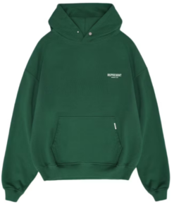 Green Represent Hoodie