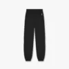 INITIAL CUFFED BLACK SWEATPANT