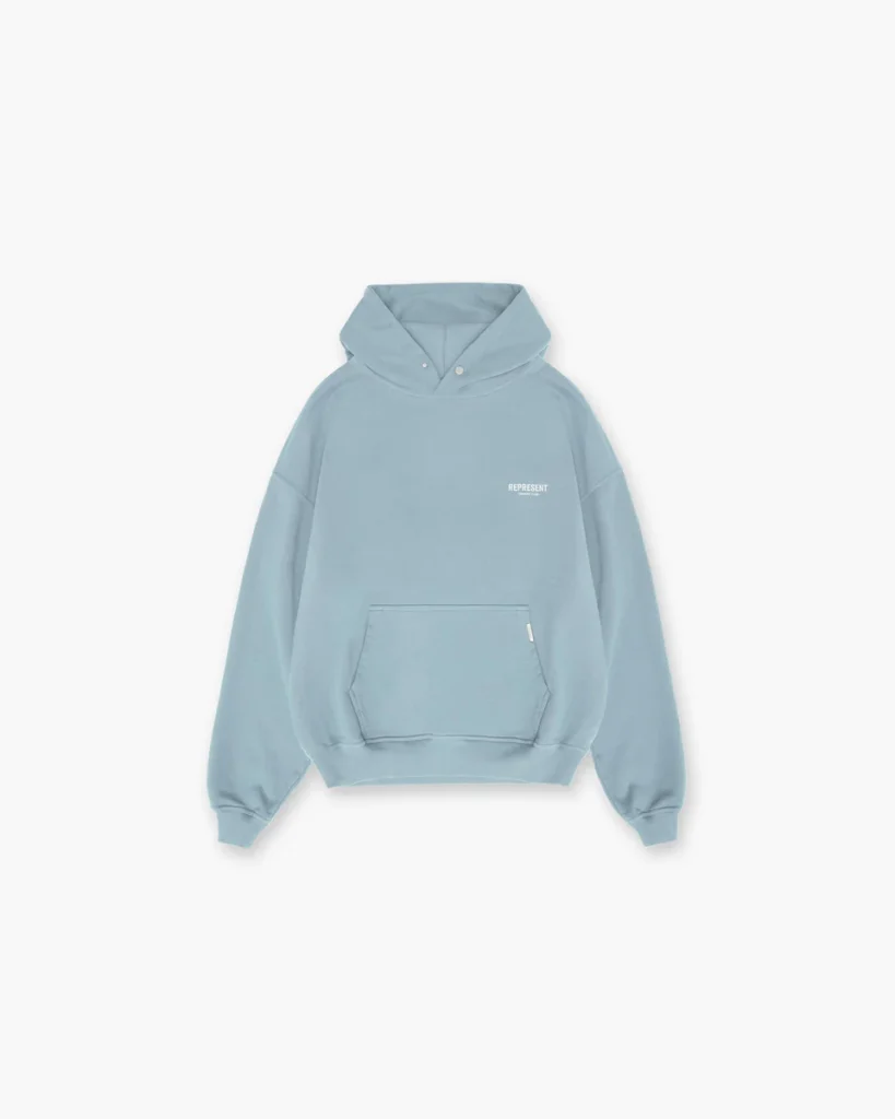 Represent Owners Club Hoodie Sky Blue