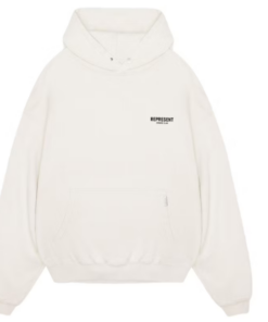 White Represent Hoodie